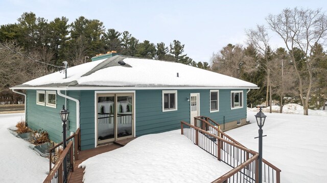 1330 N Orchard Dr, Traverse City, MI 49686 - view of snow covered property