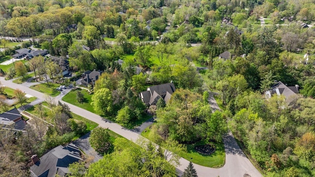 31080 Lucerne Dr, Franklin, MI 48025 - aerial overview of property's location with nearby suburban area