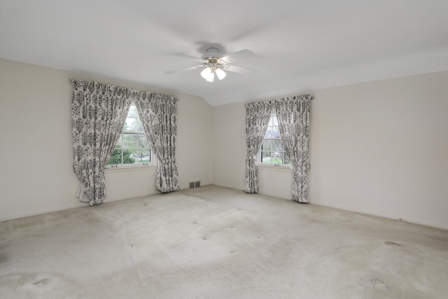 1133 Balfour St, Grosse Pointe Park, MI 48230 - empty room with a ceiling fan and carpet floors