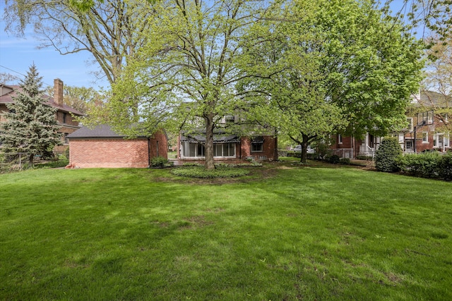 1133 Balfour St, Grosse Pointe Park, MI 48230 - view of grassy yard