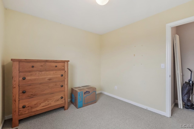 2924 E Valley Rd, Adrian, MI 49221 - bedroom with light colored carpet and baseboards