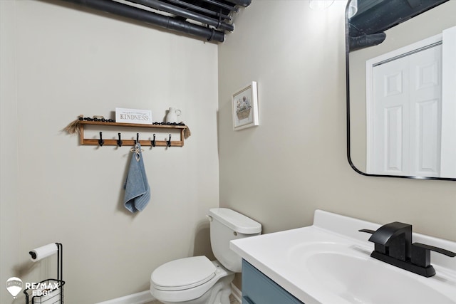 4433 Sunset Blvd, Grand Blanc, MI 48439 - half bathroom with vanity and toilet