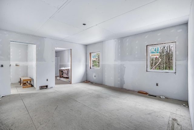 view of empty room