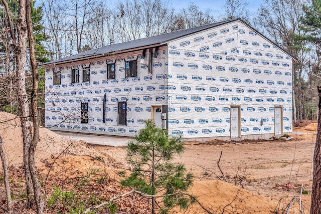 view of property exterior