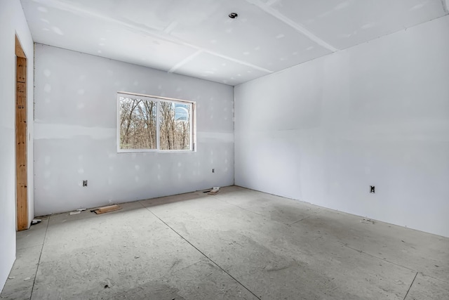 view of unfurnished room