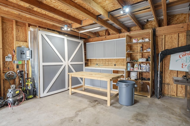 view of storage
