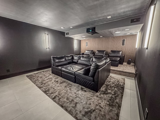 47490 Bellagio Dr, Northville, MI 48167 - cinema featuring an accent wall