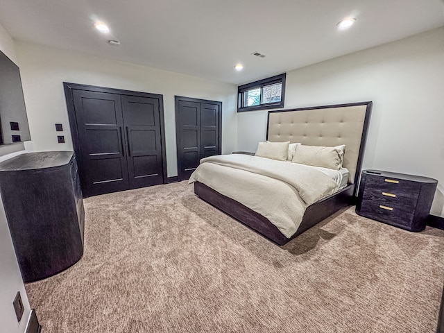 47490 Bellagio Dr, Northville, MI 48167 - carpeted bedroom with recessed lighting