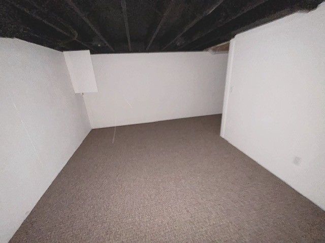 finished below grade area with carpet