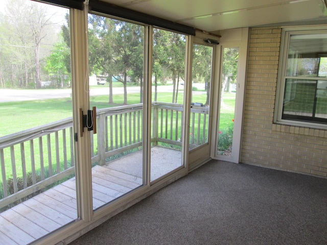 2228 Washington Ave, Saint Joseph, MI 49085 - view of unfurnished sunroom