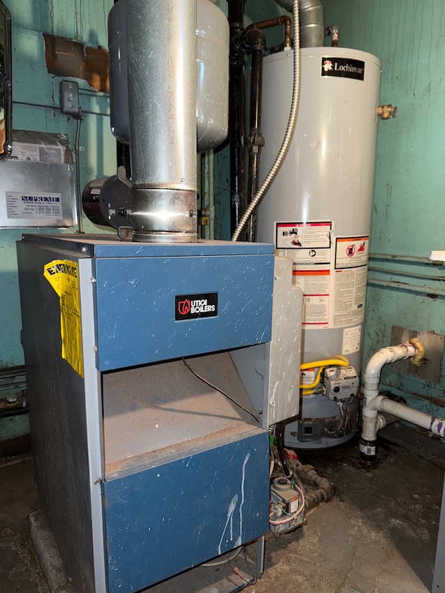 utilities with water heater