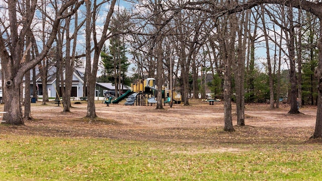 view of communal playground