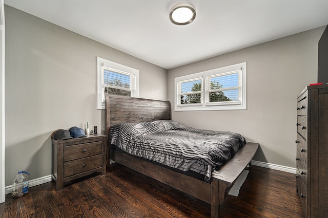 8373 Mckinley, Center Line, MI 48015 - bedroom with baseboards and wood finished floors