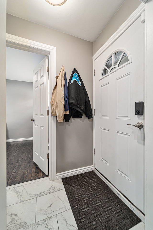 8373 Mckinley, Center Line, MI 48015 - entryway with marble finish flooring and baseboards