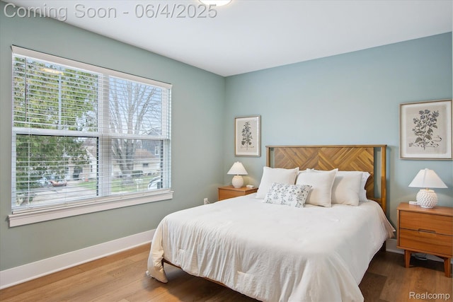 9405 Northern Ave, Plymouth, MI 48170 - bedroom featuring multiple windows, wood finished floors, and baseboards