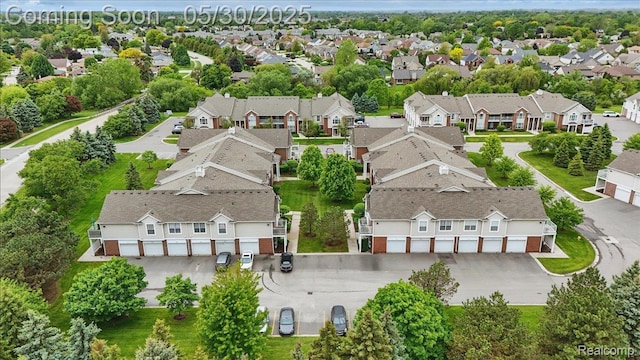 16490 Norfolk Dr, Macomb, MI 48044 - aerial view of residential area