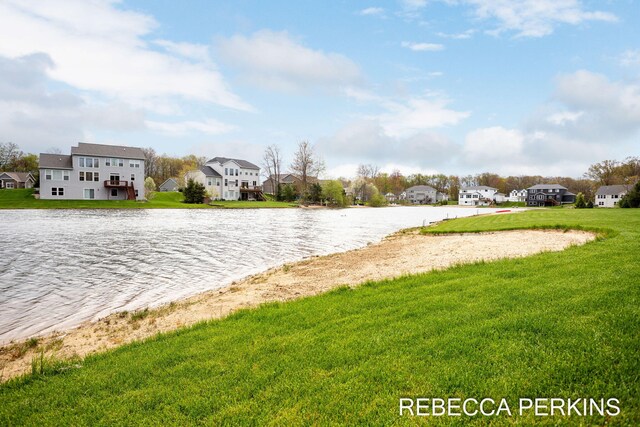 water view with nearby suburban area