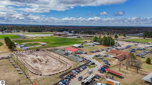 110 W 4th St, Kalkaska, MI 49646 - aerial view
