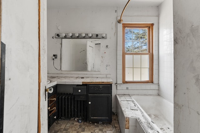 11323 Bramell, Redford, MI 48239 - bathroom featuring a tub to relax in and vanity