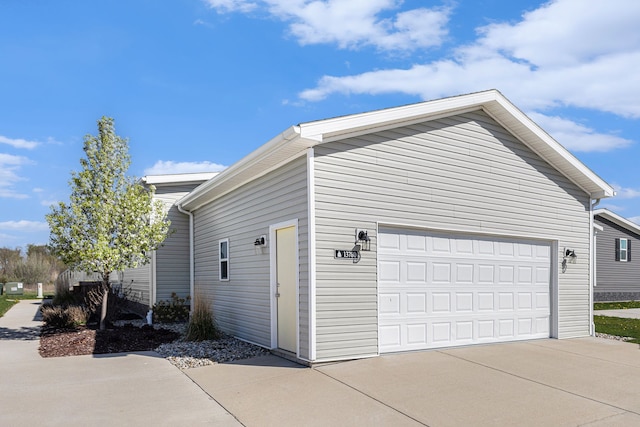 13780 Alaska Ave, Eagle, MI 48822 - garage with driveway