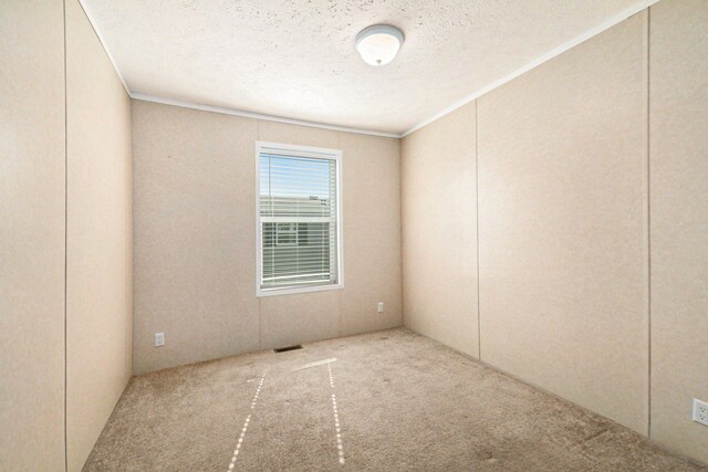 13780 Alaska Ave, Eagle, MI 48822 - empty room with carpet flooring and a textured ceiling