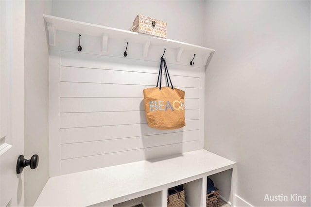 6526 Alward Dr, Hudsonville, MI 49426 - mudroom featuring baseboards