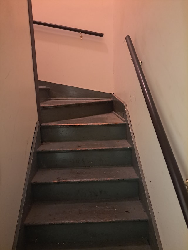 view of staircase