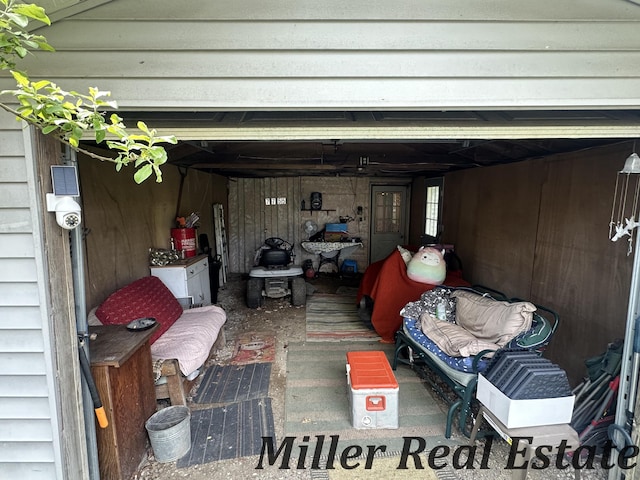 7755 Woodland Rd, Lake Odessa, MI 48849 - view of garage