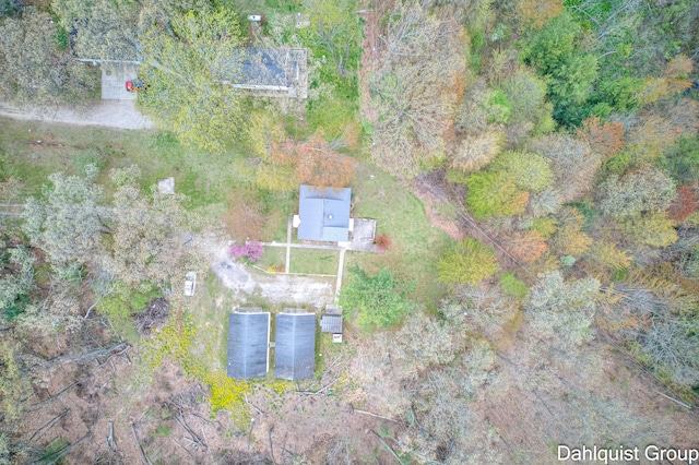aerial view of property and surrounding area