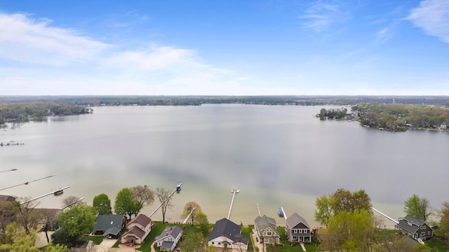 water view with nearby suburban area