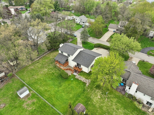 4630 Pasture Ln, White Lake, MI 48383 - aerial perspective of suburban area