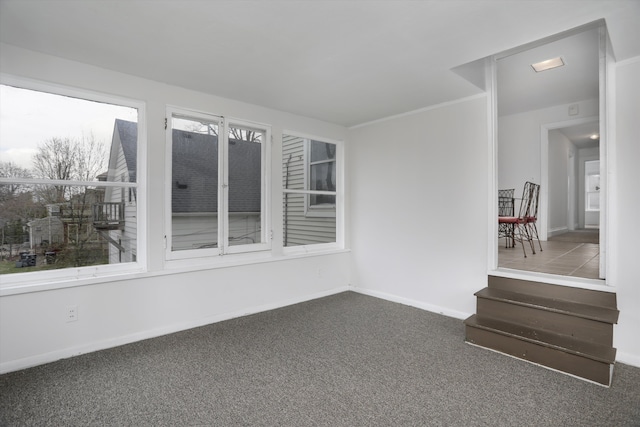 475 Saint Clair St, Grosse Pointe, MI 48230 - empty room with carpet flooring and baseboards