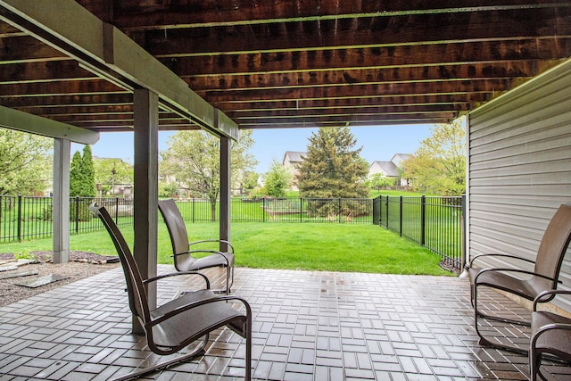 view of patio / terrace