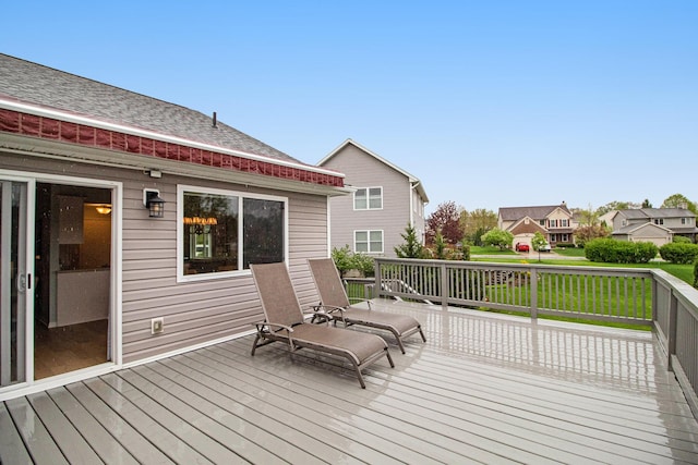 view of deck