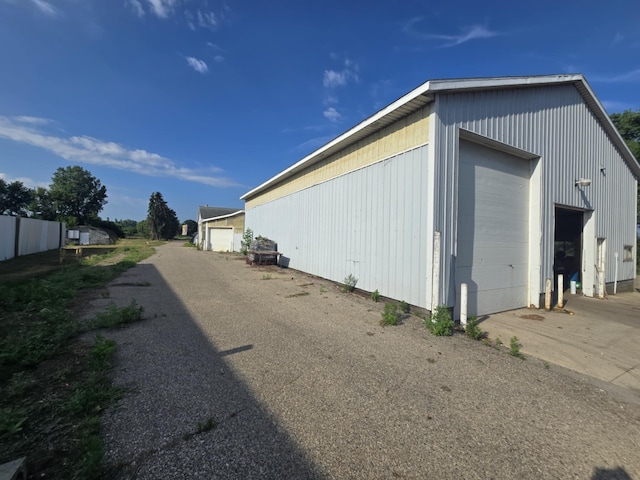 4618 New Holland St, Hudsonville, MI 49426 - view of detached garage