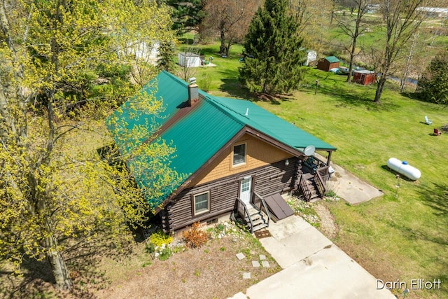 5359 Huck Dr, Sheridan, MI 48884 - view of subject property