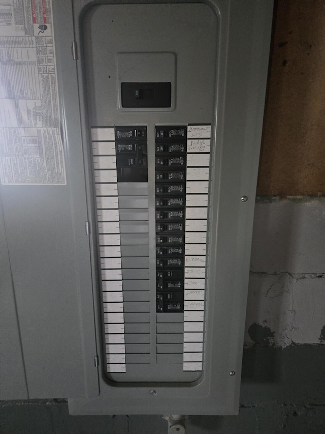 utilities featuring electric panel