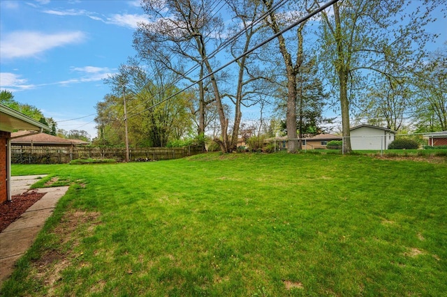 view of yard