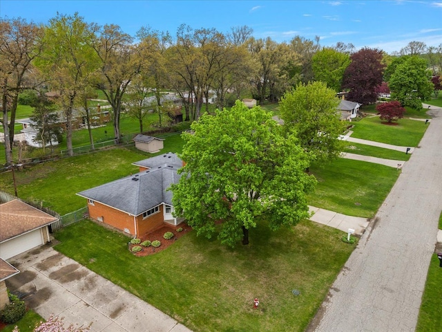 drone / aerial view