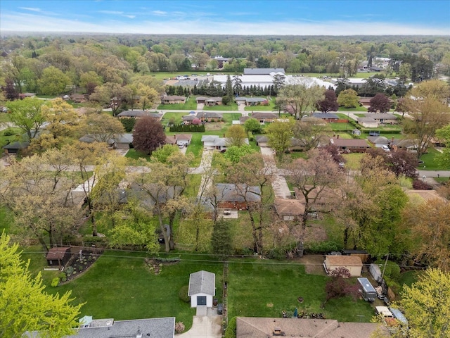 drone / aerial view