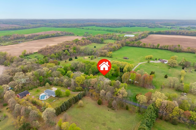 overview of rural landscape