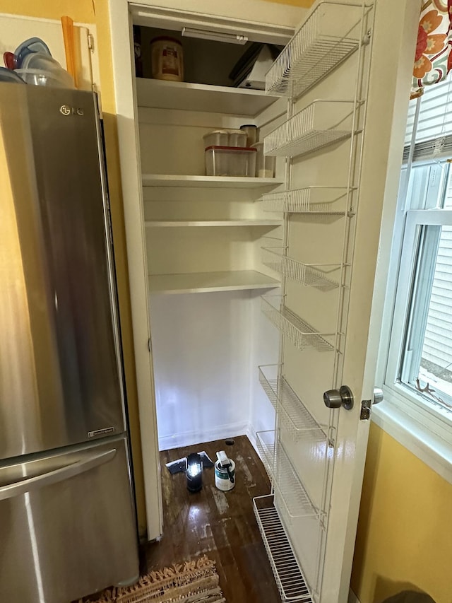 view of pantry