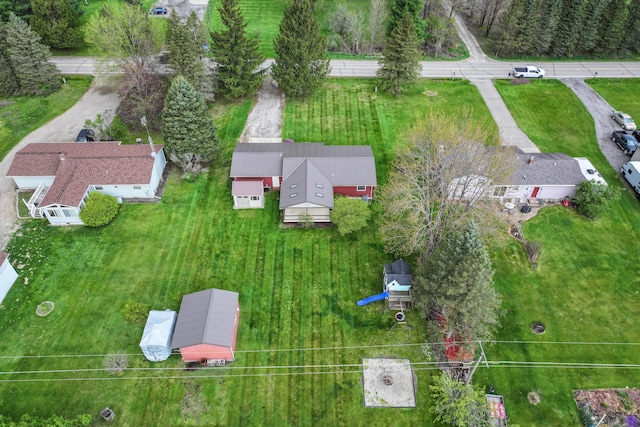 drone / aerial view