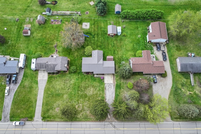 aerial view of property's location