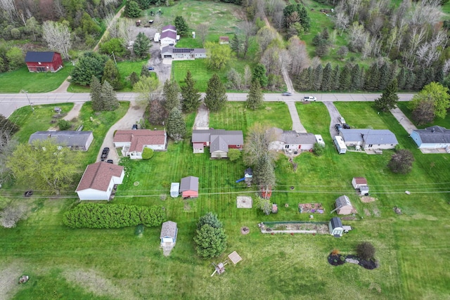 aerial view of property's location