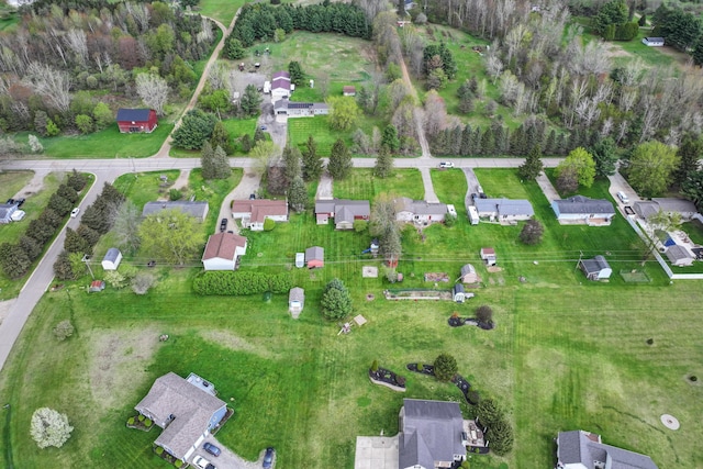 aerial view of property's location