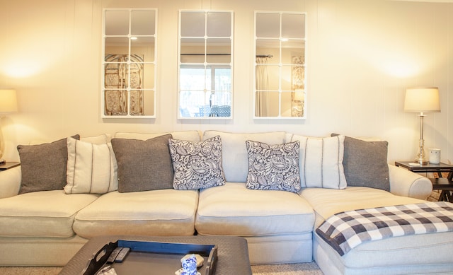 view of living room