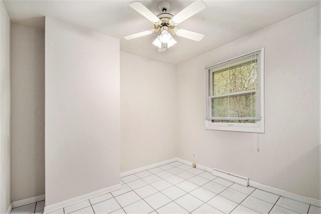 2 Fort St, Niles, MI 49120 - spare room with baseboards and light tile patterned floors