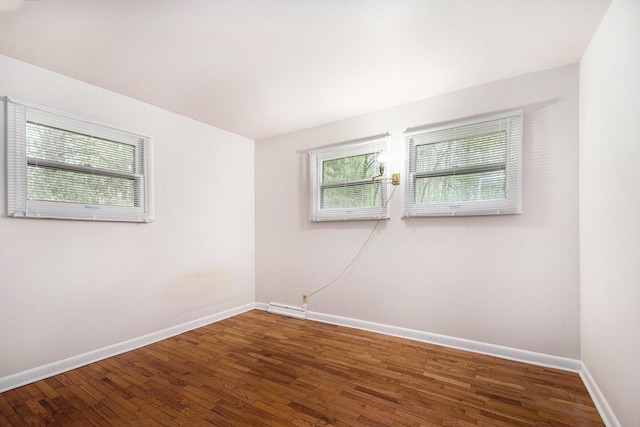 2 Fort St, Niles, MI 49120 - spare room featuring healthy amount of natural light, baseboards, and wood finished floors