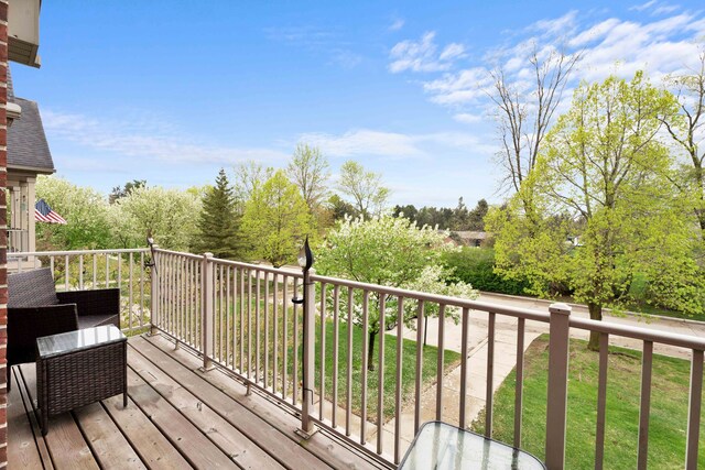 view of deck